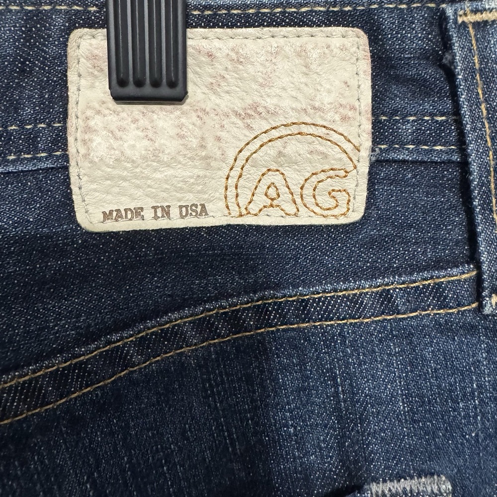 AG Adriano Goldschmied The Protege Jeans Mens 36x30 Dark Wash Straight Leg USA - Picture 7 of 9